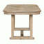 Ensemble de table de salle à manger 6 pièces en bois d'hévéa-1299615736