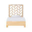 Silas King Platform Bed, Light Blue-454911009-454911442
