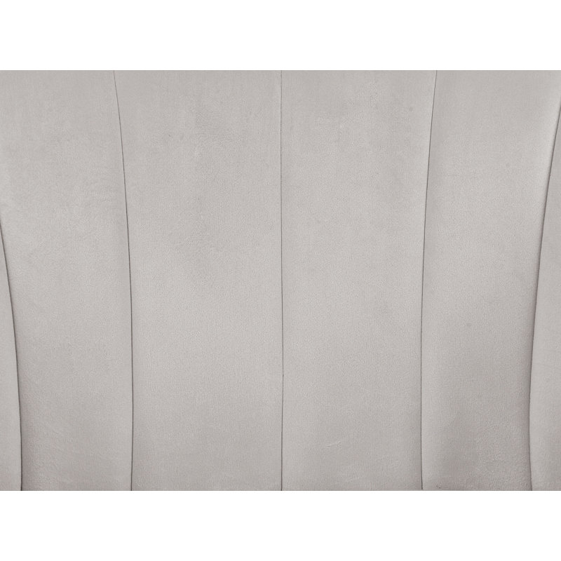 Jairo Velvet Barrel Chair, Grey Velvet