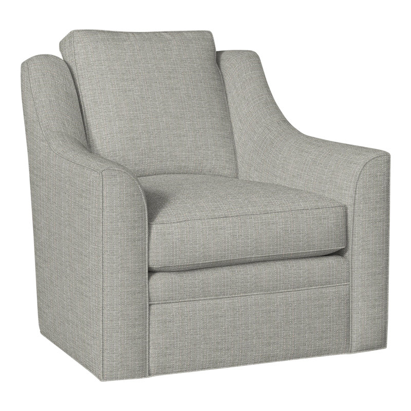 Fauteuil pivotant American Bungalow Nicholas, Perigold Willa céleri