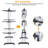 Iron Foldable Standard Drying Rack