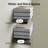 Rustic Floating Shelves for Wall - Small Size - Versatile Design - Grey - Set of 3-423784794