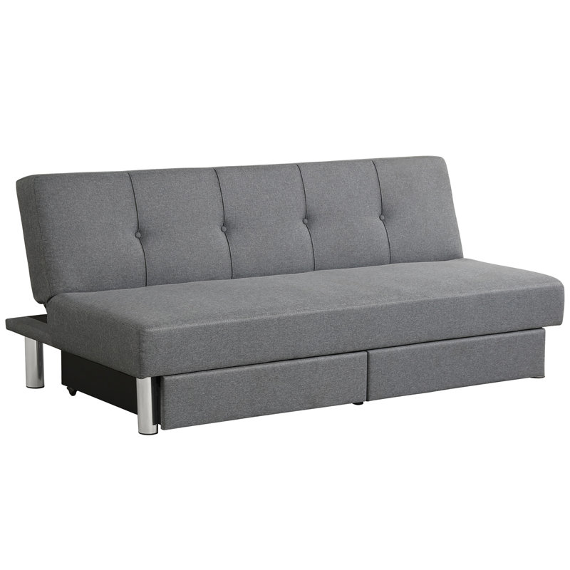 Twin 70'' Upholstered Convertible Sofa