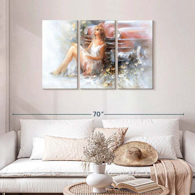 Leisha Relax Alone, 28" H x 45" W