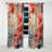 Pink And White Coastal Coral Collage IV - Coastal Coral Blackout Curtain - 1 Panels-220253085