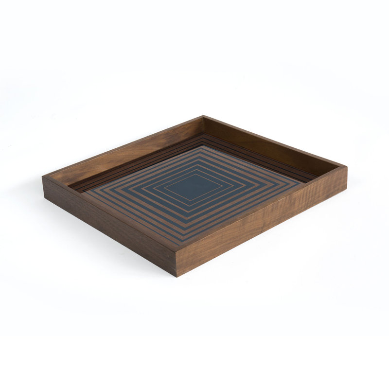 Linear Flow Decorative Tray