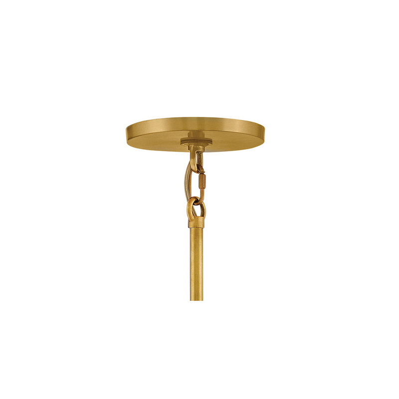 Maya Chandelier, Amber, 70.5" H x 19.75" W x 19.75" D, 8 Lights