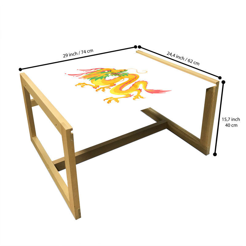 Innart Sled Coffee Table, 62cm H x 74cm W x 40cm D