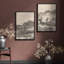 Art mural encadré rétro antique classique pour chambre à coucher-415247434-415247445