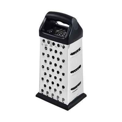 A SLICER Stainless Steel Four-sided Grater Multi-function Grater Four-in-one Grater Cheese Cheese Grater