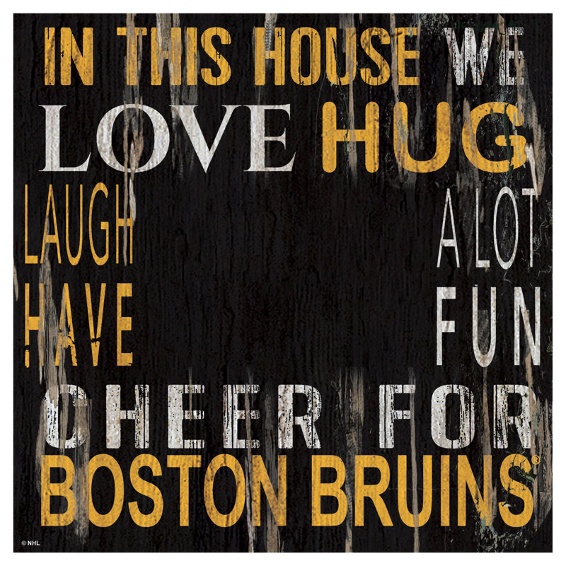 Wall Decor, Boston Bruins