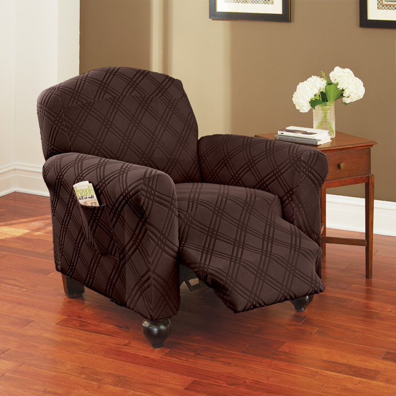 Housse pour fauteuil inclinable Double Diamond, Coco, H 42 po x l 82 po x P 38 po