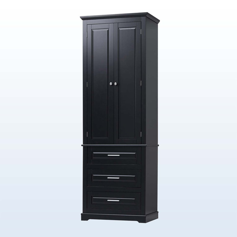 Mensaidas Storage Bookcase, Black