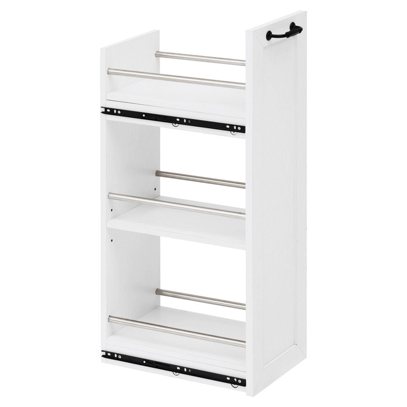102.3" Kitchen Island With Extendable Dining Table, Kitchen Rolling Island Cart With Trash Storage Cabinet, 3-Tier Pull-Out Spice Rack, Mobile Island Table On Wheels For Kitchen, Dining Room