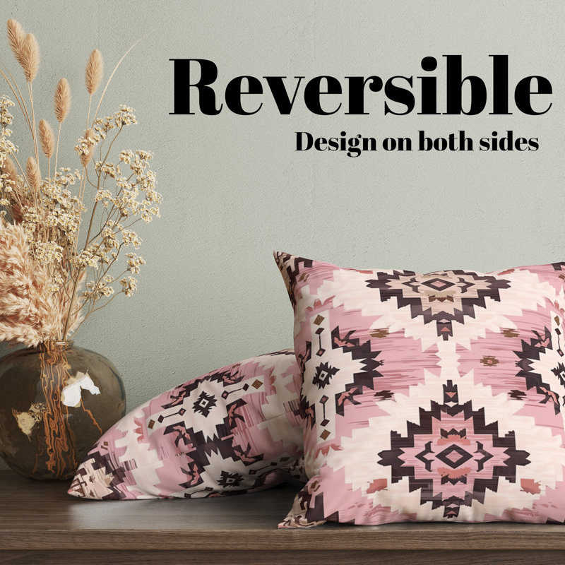 Housse de coussin Aisha Eastern Elegance, H 18 po x l 18 po