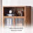 Classic Solid Wood Storage Bookcase