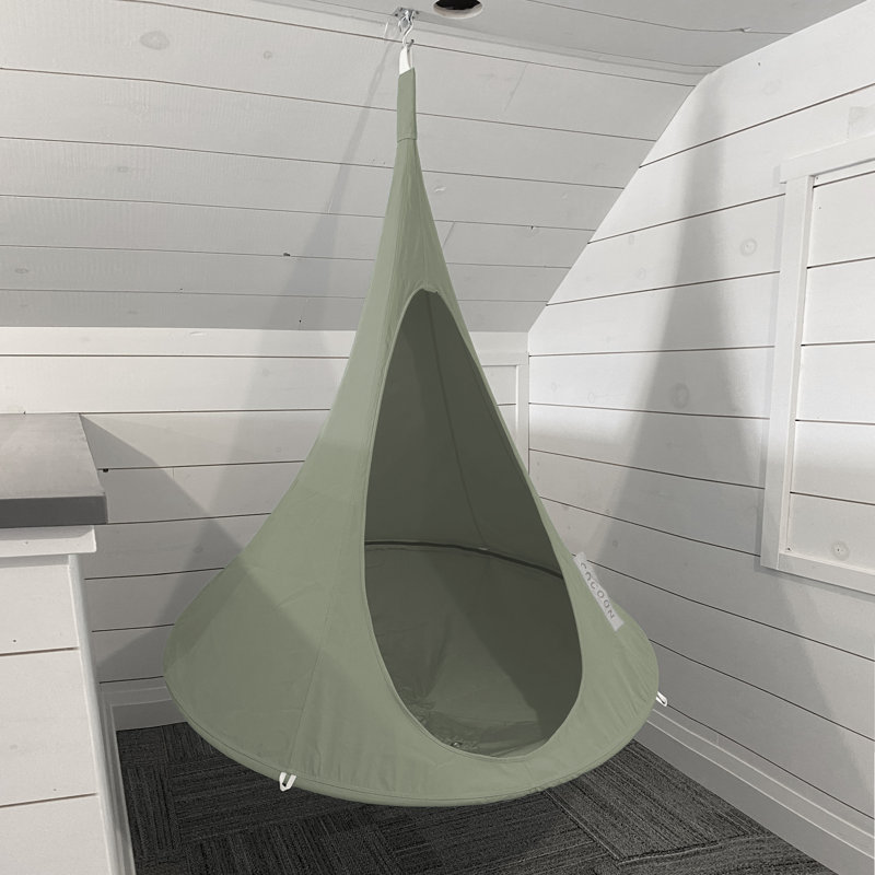 Cacoon - Island Vibe Hanging Chair, Green, 120cm H x 120cm W x 120cm D