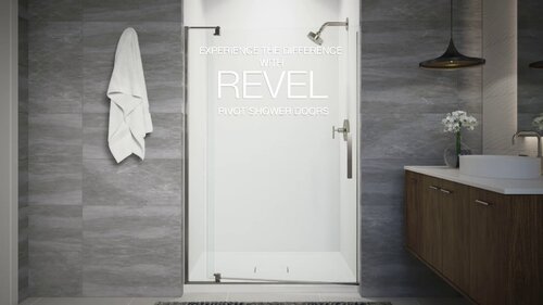 Kohler K-707546-L Revel 74 High x 39-1/8 - 44 Wide Pivot