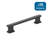 Triomphe 5-1/16 inch (128mm) Center-to-Center Matte Black Cabinet Pull, 10 Pack-90709887