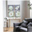 Ensemble de 4 impressions murales botaniques blanches et dorées, décor à la maison pour le salon, la salle à manger, le couloir de la chambre à coucher, 20 po x 20 po
