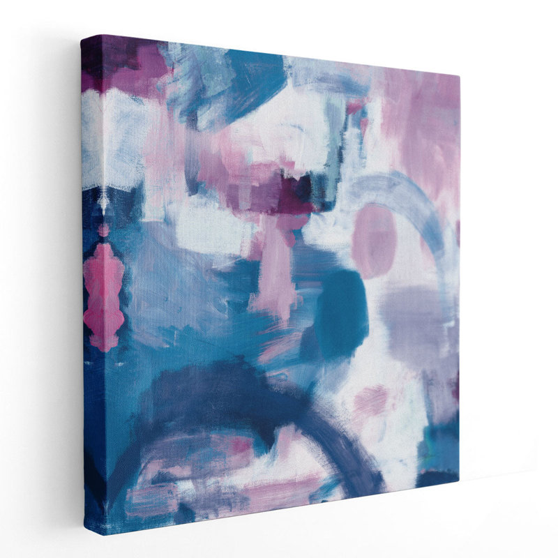 Procès et nébuleuse aérienne - reproduction d'art sur toile, H 12 po x l 12 po