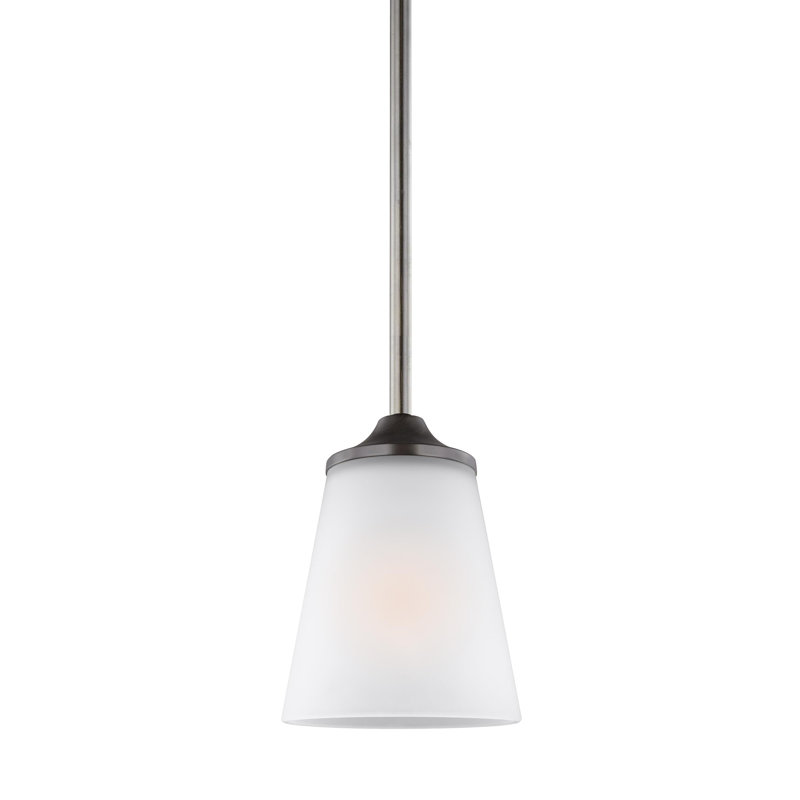 Hanford 1 - Light Single Pendant, Burnt Sienna