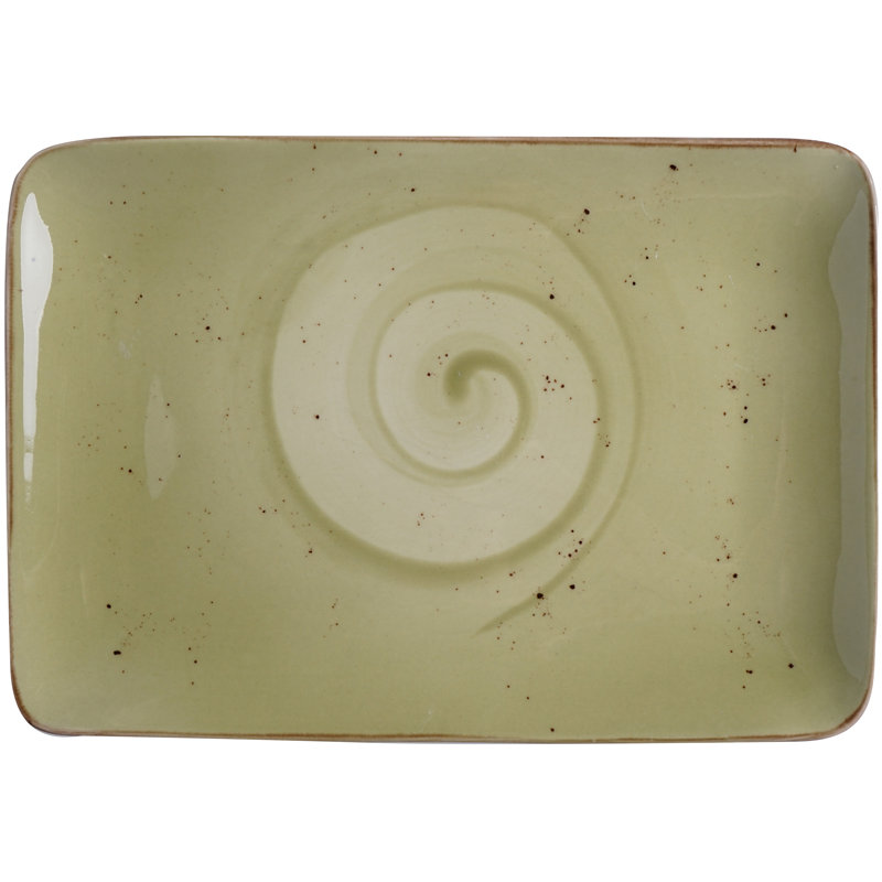 Rodger Dinner Plate, Green