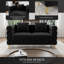  Causeuse en velours 58,8 po Modern-1115028372