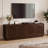 Tv Stand For 75 Inch Tv, Mid Century Modern Tv Stand With Arched Fluted Doors, Media Console Cabinet With Adjustable Shelves, 67" Entertainment Center With Storage For Living Room Bedroom, Brown-1911610237