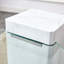 Table basse moderne et durable en MDF texturé avec table d'appoint, durable et facile à nettoyer pour divers décors.