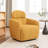 Ashyiah 32'' Wide Swivel Chair With Round Metal Base-1498694171
