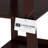 5-Tier Ladder Bookcase - Freestanding Tiered Wood Bookshelf with Leaning Look - Decorative Shelves for Home and Office Storage by Lavish Home (Brown)-1430956864