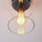 Dedrah Glass Semi Flush Mount
