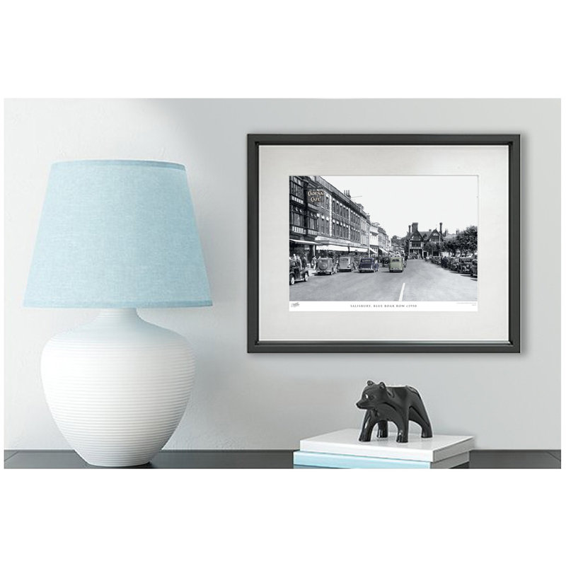Salisbury, Blue Boar Row C1950 - Single Picture Frame Print, 28cm H x 36cm W x 2.3cm D