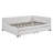 Full Size Upholstered Daybed with 2 Storage Drawers Sofa Bed Frame No Box Spring Needed, Linen Fabric (Beige)(OLD SKU:LP000172AAA

)-403781680