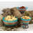 Mosaic Carnival 7.25 oz. Martini Glass Set