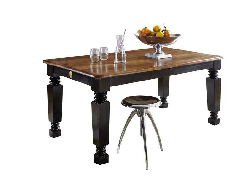 New Boston Extendable Solid Wood Dining Table, H76 x L180x W90cm