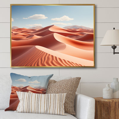 Desert Infinity Dunes II sur toile