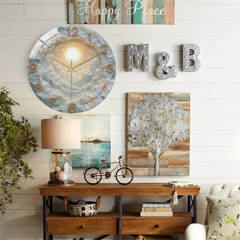 Horloge murale Cloud
