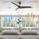 Granogue 52'' Ceiling Fan with LED Lights
