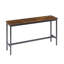 Ensemble de table de bar de style industriel avec pieds réglables et tabourets confortables pour la cuisine et le salon