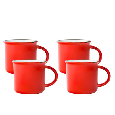 Tinware Stoneware Mug