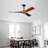 52'' Solid Wood Ceiling Fan-1122563886