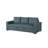 3 Seats Polyfiber Convertible Sleeper Sofa