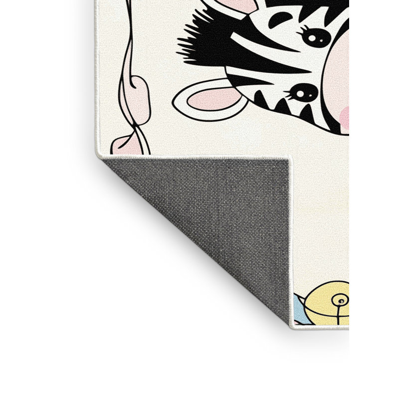 Tapis pour enfants East Urban Home, Rectangulaire 8 pi x 12 pi