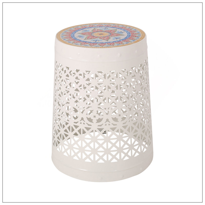 CRANBROOK SIDE TABLE, White