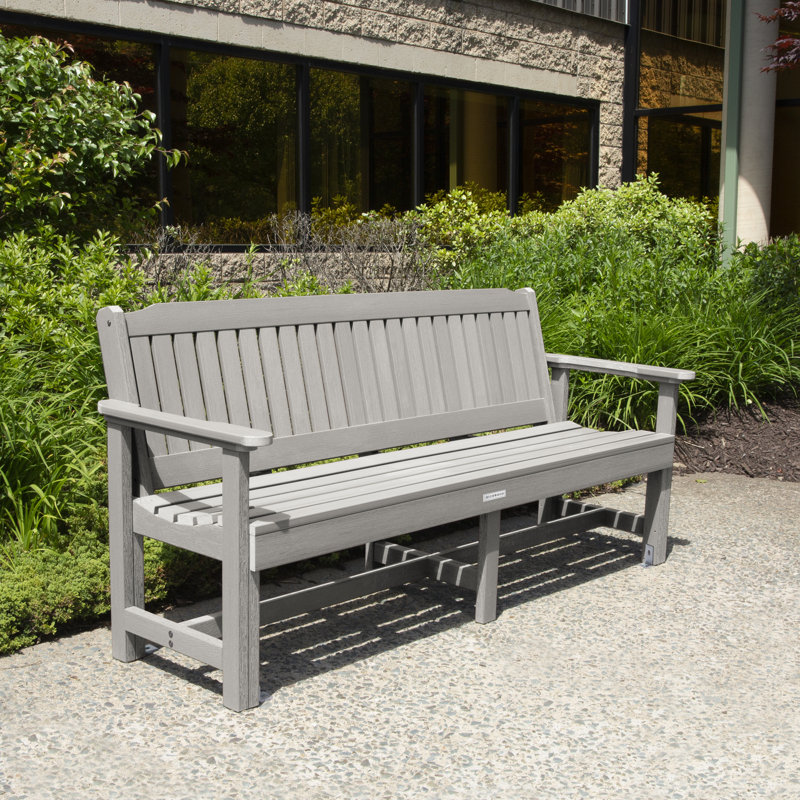 Lunz Outdoor Bench, Harbor Gray