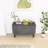 Farmhouse Solid Wood Extendable Dining Table With Drop Leaf,Saving Space,Easy To Assembly-1473216305