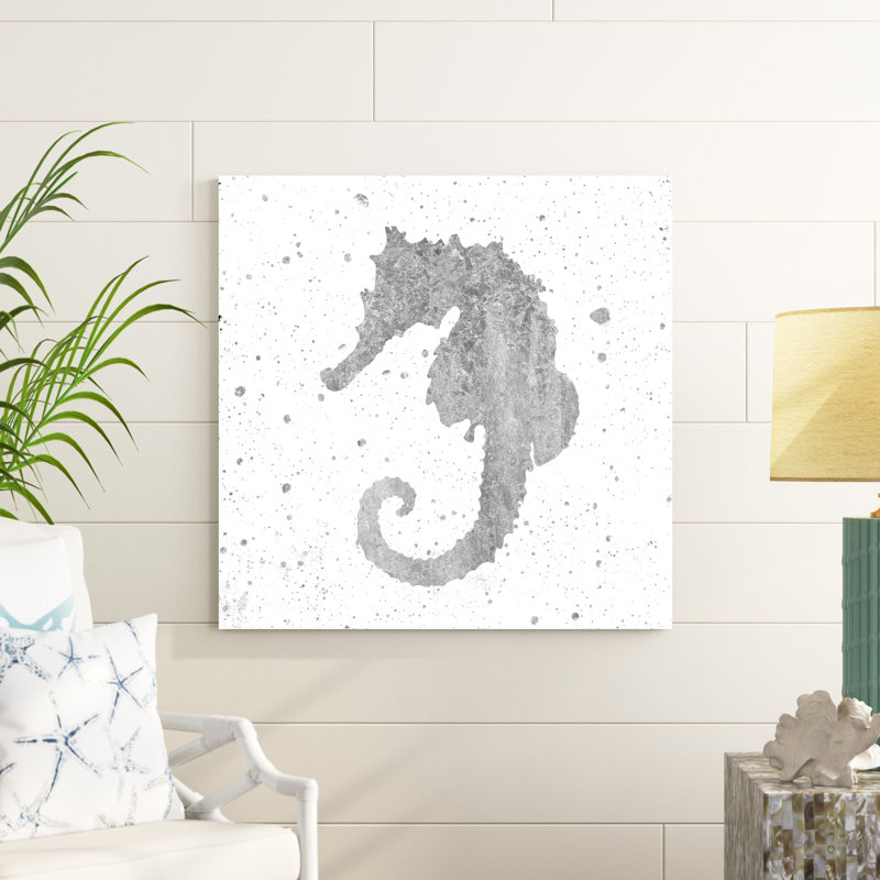 Hippocampe argenté Sea Life, H 36 po x l 36 po