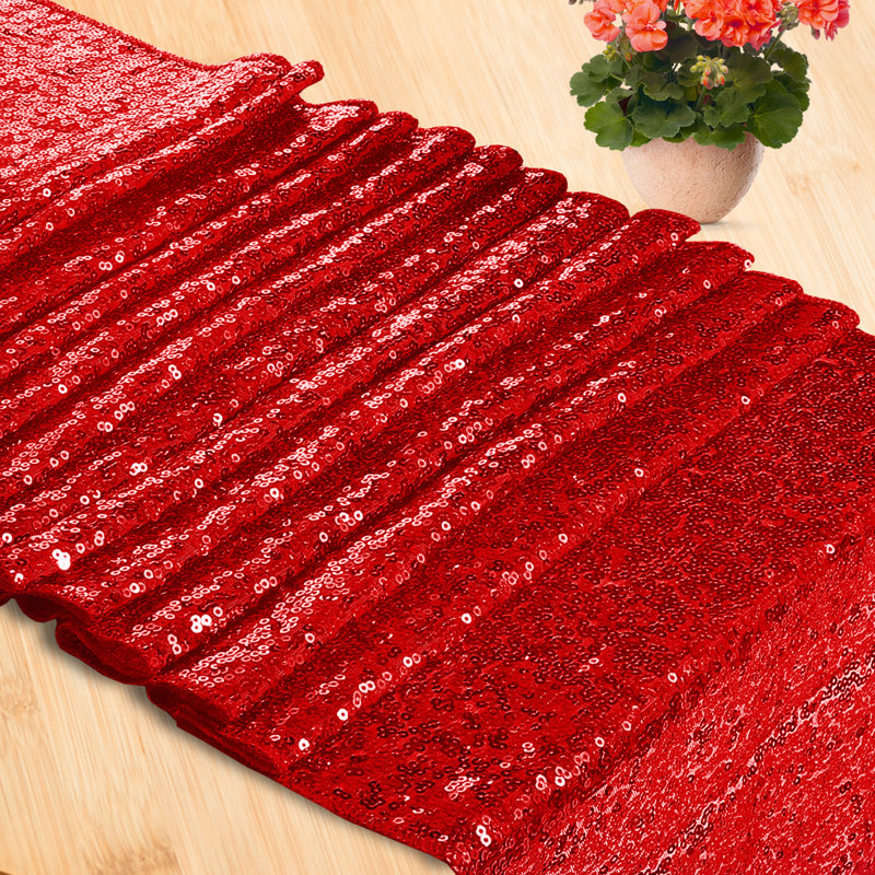 Allen Table Runner, Red